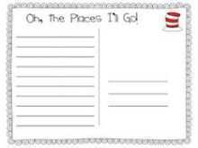 14 Report Postcard Template For Kids Templates with Postcard Template For Kids
