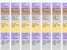 14 Standard 6 Day School Schedule Template Download with 6 Day School Schedule Template