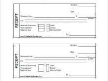 14 Standard Blank Receipt Template Uk Formating for Blank Receipt Template Uk