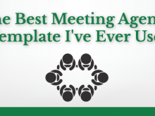 14 Standard Great Meeting Agenda Template Formating with Great Meeting Agenda Template