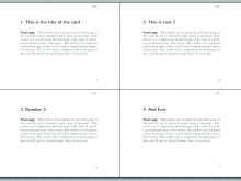 14 Standard Index Card Template 4X6 Formating by Index Card Template 4X6