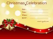 14 Standard Invitation Card Template For Christmas Party in Photoshop with Invitation Card Template For Christmas Party