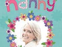 14 Standard Nanny Birthday Card Templates in Photoshop with Nanny Birthday Card Templates