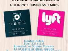 14 The Best Uber Business Card Template Download For Free by Uber Business Card Template Download