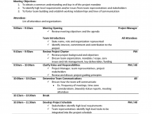 14 Visiting Meeting Agenda Template With Objectives Layouts with Meeting Agenda Template With Objectives