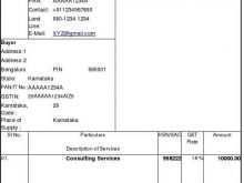 14 Visiting Tax Invoice Format In Karnataka with Tax Invoice Format In Karnataka