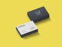 Business Card Mockup In Illustrator