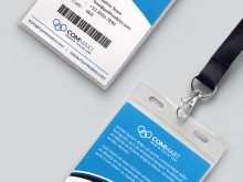 Employee Id Card Template Psd Free Download