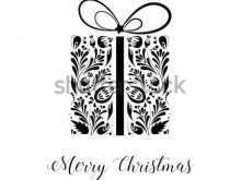 15 Best Christmas Card Templates Free Black And White Now with Christmas Card Templates Free Black And White