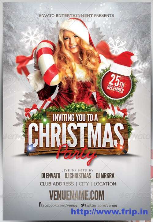 15 Best Christmas Flyers Templates in Word with Christmas Flyers Templates