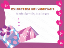 15 Best Mother S Day Gift Card Template Layouts by Mother S Day Gift Card Template