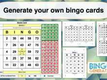 15 Blank Bingo Card Template 4X4 PSD File for Bingo Card Template 4X4