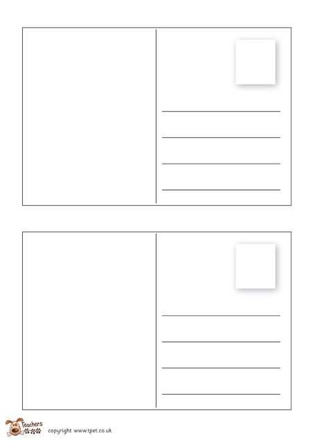 15 Blank Year 2 Postcard Template in Word by Year 2 Postcard Template