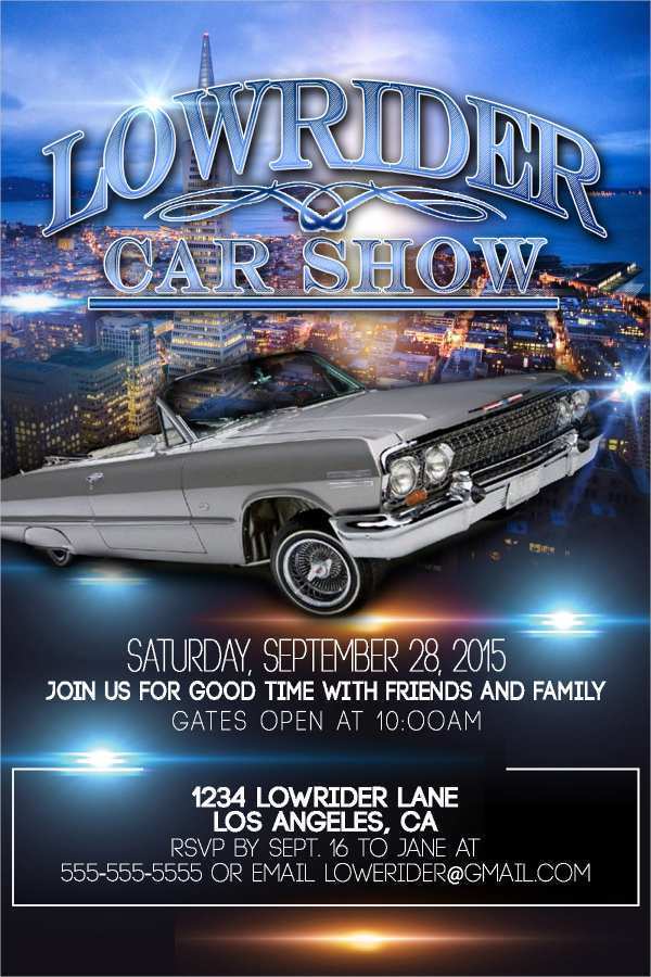 15 Create Car Show Flyer Template Word Layouts for Car Show Flyer Template Word