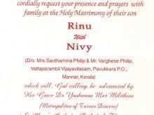 15 Create Kerala Wedding Invitation Card Templates Templates by Kerala Wedding Invitation Card Templates