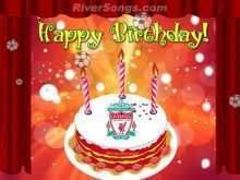 15 Create Liverpool Birthday Card Template PSD File by Liverpool Birthday Card Template