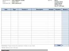 15 Create Monthly Invoice Statement Template Maker with Monthly Invoice Statement Template