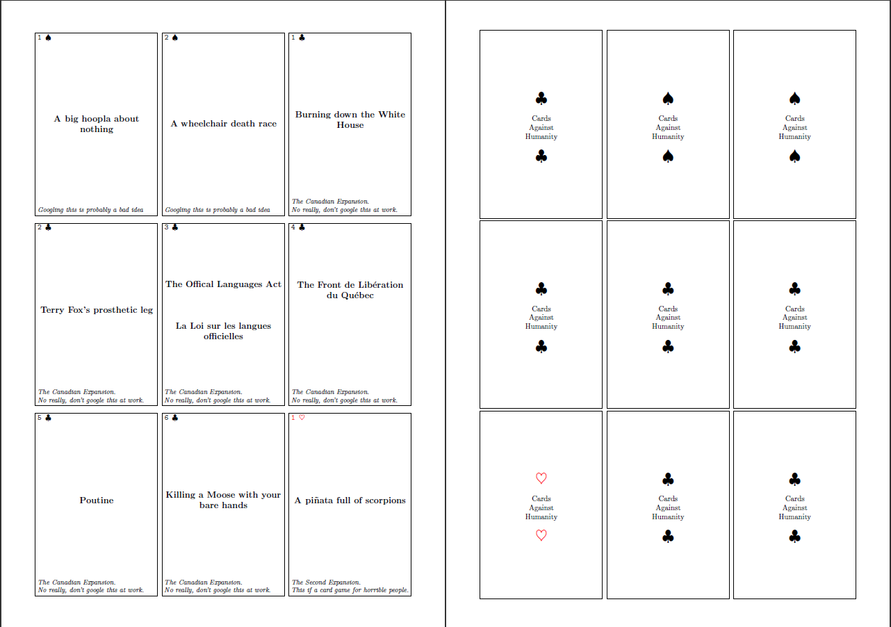 22 Create Template Cards Against Humanity Maker for Template Cards Regarding Cards Against Humanity Template