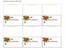 15 Creating Table Name Cards Template Christmas Photo by Table Name Cards Template Christmas