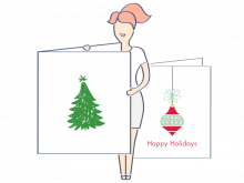 15 Customize Christmas Card Template Online in Word for Christmas Card Template Online