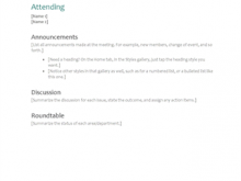 15 Customize Meeting Agenda Minutes Template Word in Word for Meeting Agenda Minutes Template Word