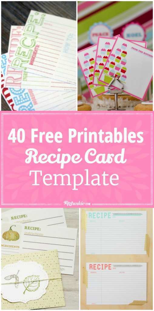 15 Customize Our Free Free Printable 4X6 Recipe Card Template in Word for Free Printable 4X6 Recipe Card Template
