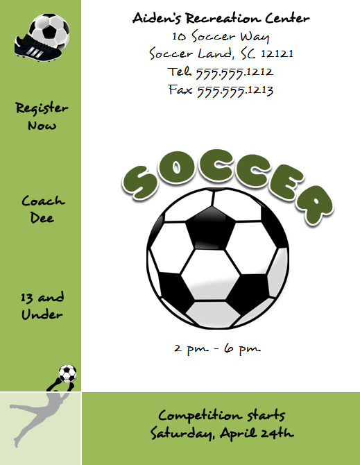 15 Customize Our Free Soccer Tryout Flyer Template Templates for Soccer Tryout Flyer Template