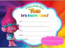 15 Customize Trolls Birthday Card Template Formating for Trolls Birthday Card Template