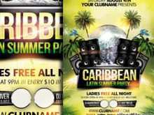 15 Format Caribbean Party Flyer Template PSD File for Caribbean Party Flyer Template