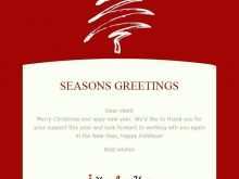 Christmas Card Template To Email