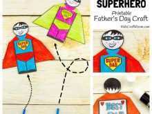15 Format Superman Father S Day Card Template in Word with Superman Father S Day Card Template