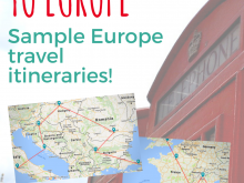 Travel Itinerary Template Paris