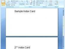 15 Free Index Card Template Word 2016 for Ms Word by Index Card Template Word 2016