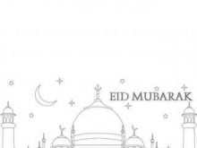 15 Free Printable Eid Mubarak Card Templates in Photoshop for Eid Mubarak Card Templates