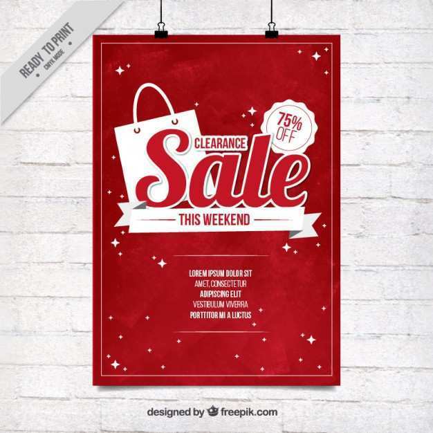 15 Free Printable Sales Flyer Template Layouts for Sales Flyer Template