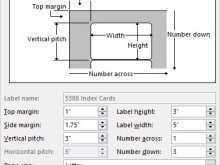 4X6 Index Card Template Word 2016