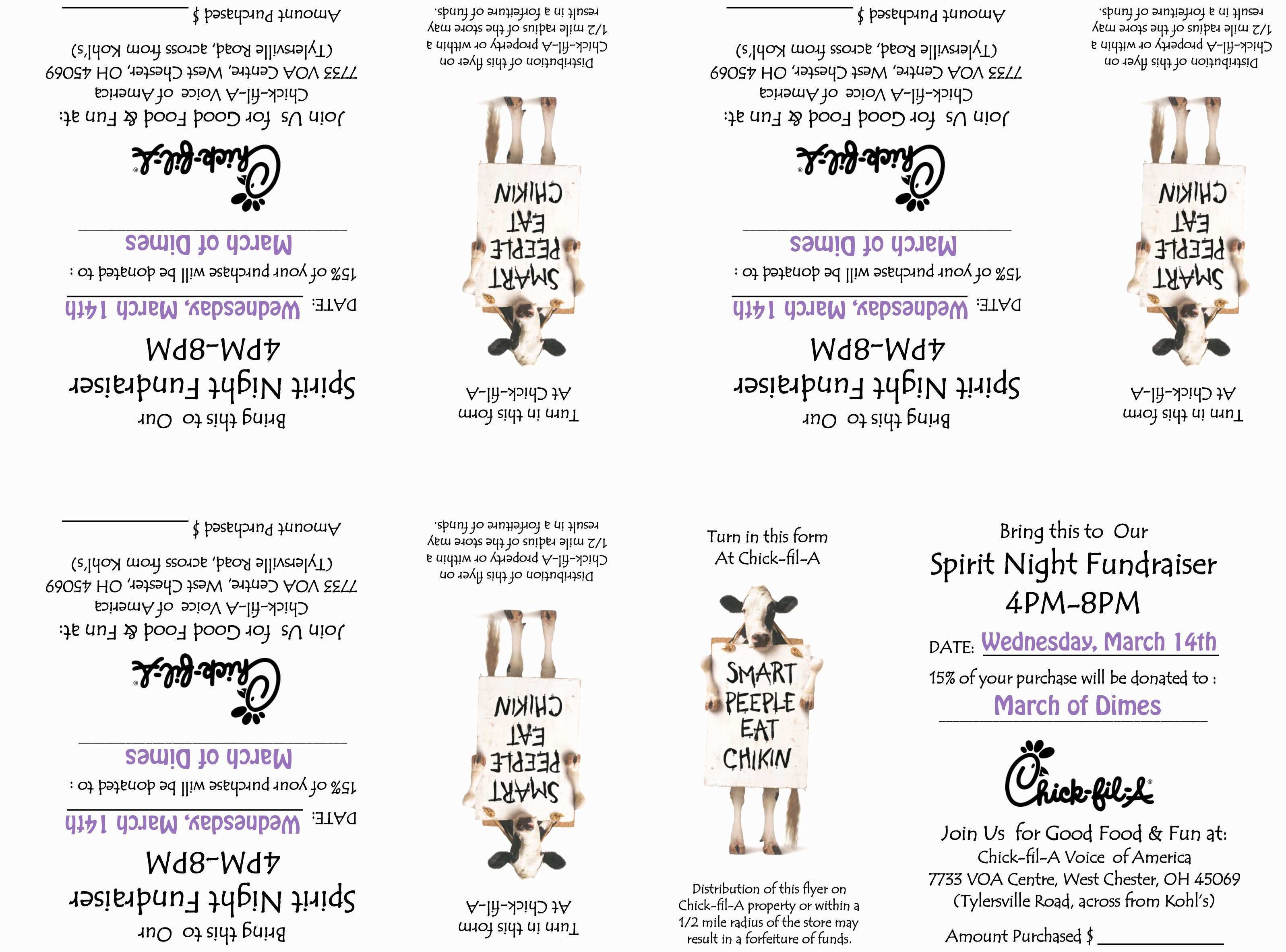 15 How To Create Chick Fil A Flyer Template in Word for Chick Fil A Flyer Template