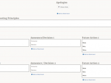 Plc Agenda Template High School