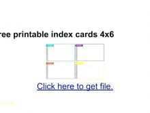15 Online 4X6 Index Card Template Free Templates with 4X6 Index Card Template Free