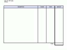 15 Online Blank Business Invoice Template PSD File with Blank Business Invoice Template