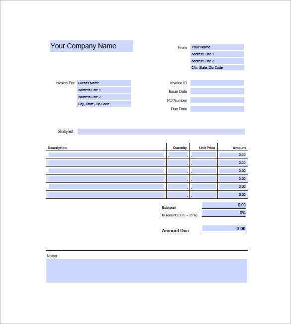 15 Online Graphic Artist Invoice Template Templates by Graphic Artist