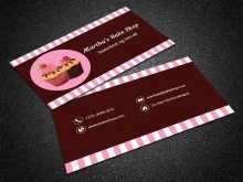 Cupcake Business Card Template Design