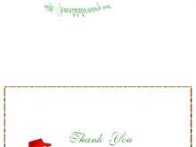 15 Printable Holiday Thank You Card Template For Free by Holiday Thank You Card Template