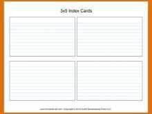 15 Printable Index Card Word Template 3X5 Maker with Index Card Word Template 3X5