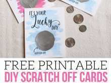15 Printable Scratch Card Template Maker for Printable Scratch Card Template
