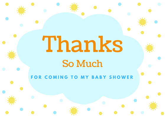 15 Printable Thank You Card Template Baby Gift Formating with Thank You Card Template Baby Gift