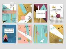 15 Report Geometric Postcard Template Layouts for Geometric Postcard Template
