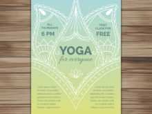 15 Report Yoga Flyer Template Free Templates with Yoga Flyer Template Free