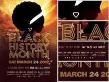 15 Standard Black History Month Flyer Template Free Maker with Black History Month Flyer Template Free