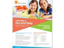 15 Standard Kindergarten Flyer Template Layouts with Kindergarten Flyer Template